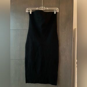 Express black tube top dress